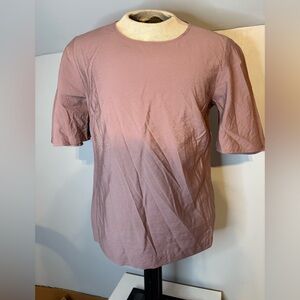 a new day Lavender Flutter Sleeve Rayon Blouse - Medium